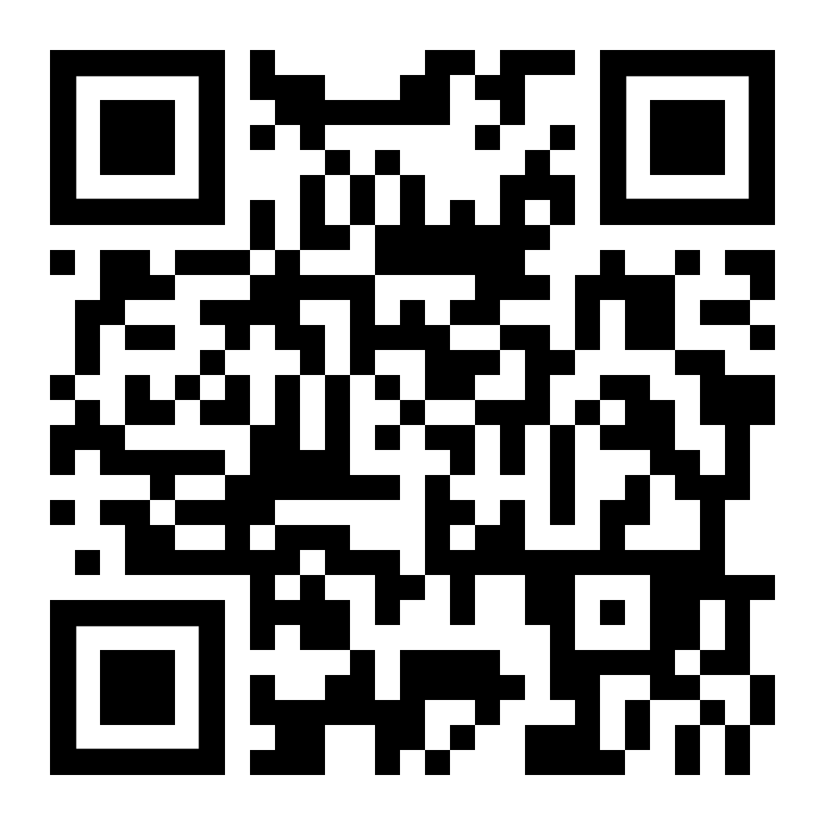 Registration QR Code for University of Worcester Workshop